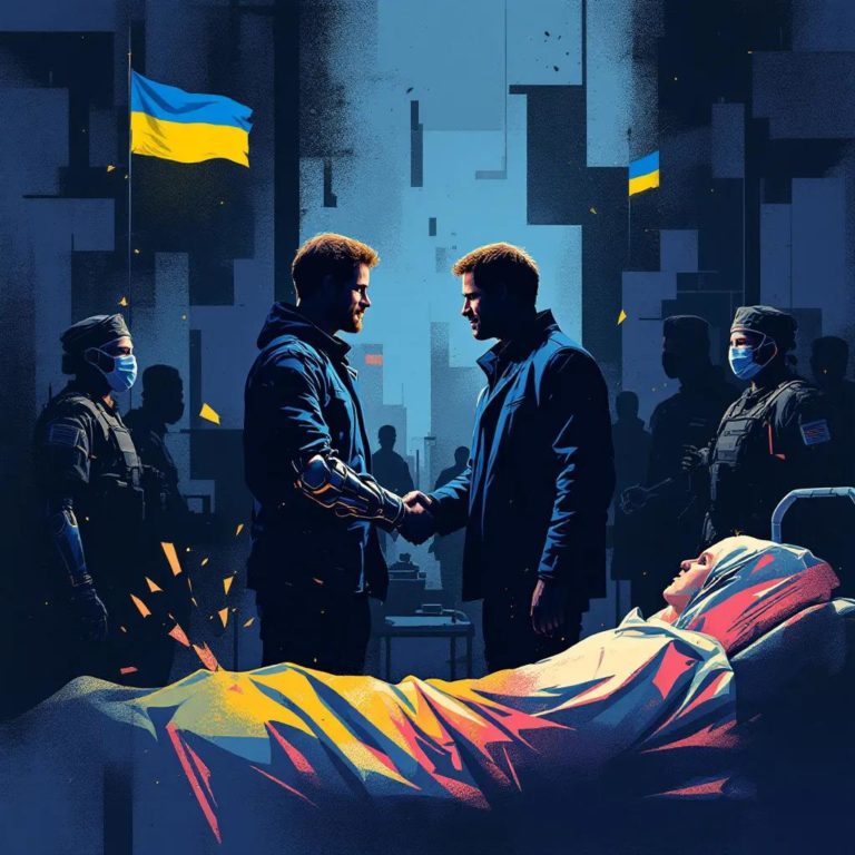 Prinz Harry besucht unerwartet die Ukraine und trifft verwundete Soldaten